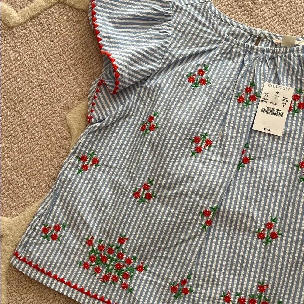 Crewcuts ruffle top
